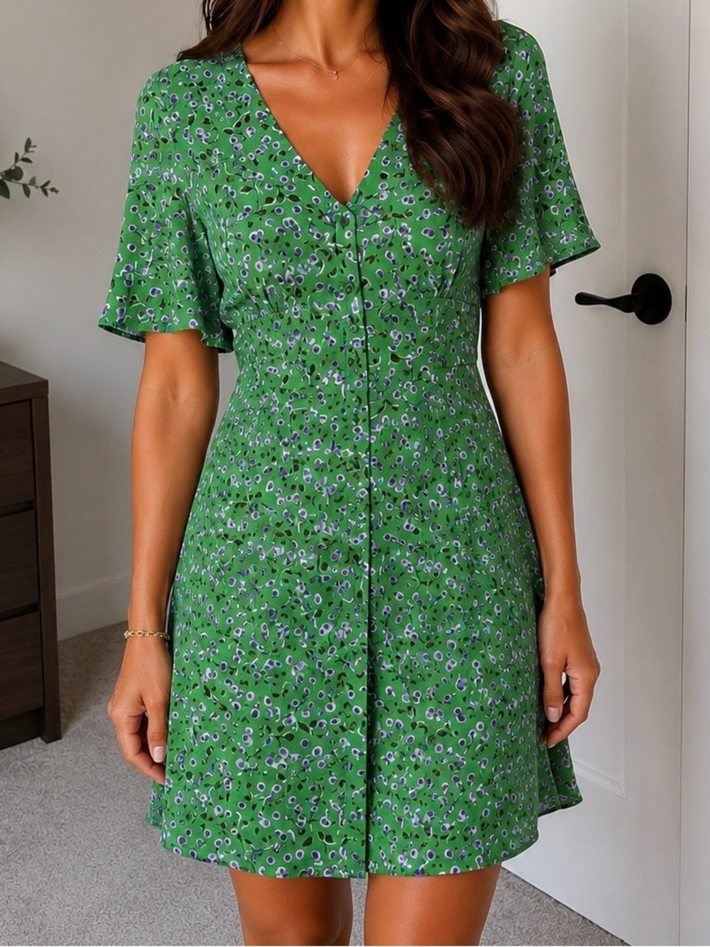 Anthropology Nobody’s Child Button Down Dress